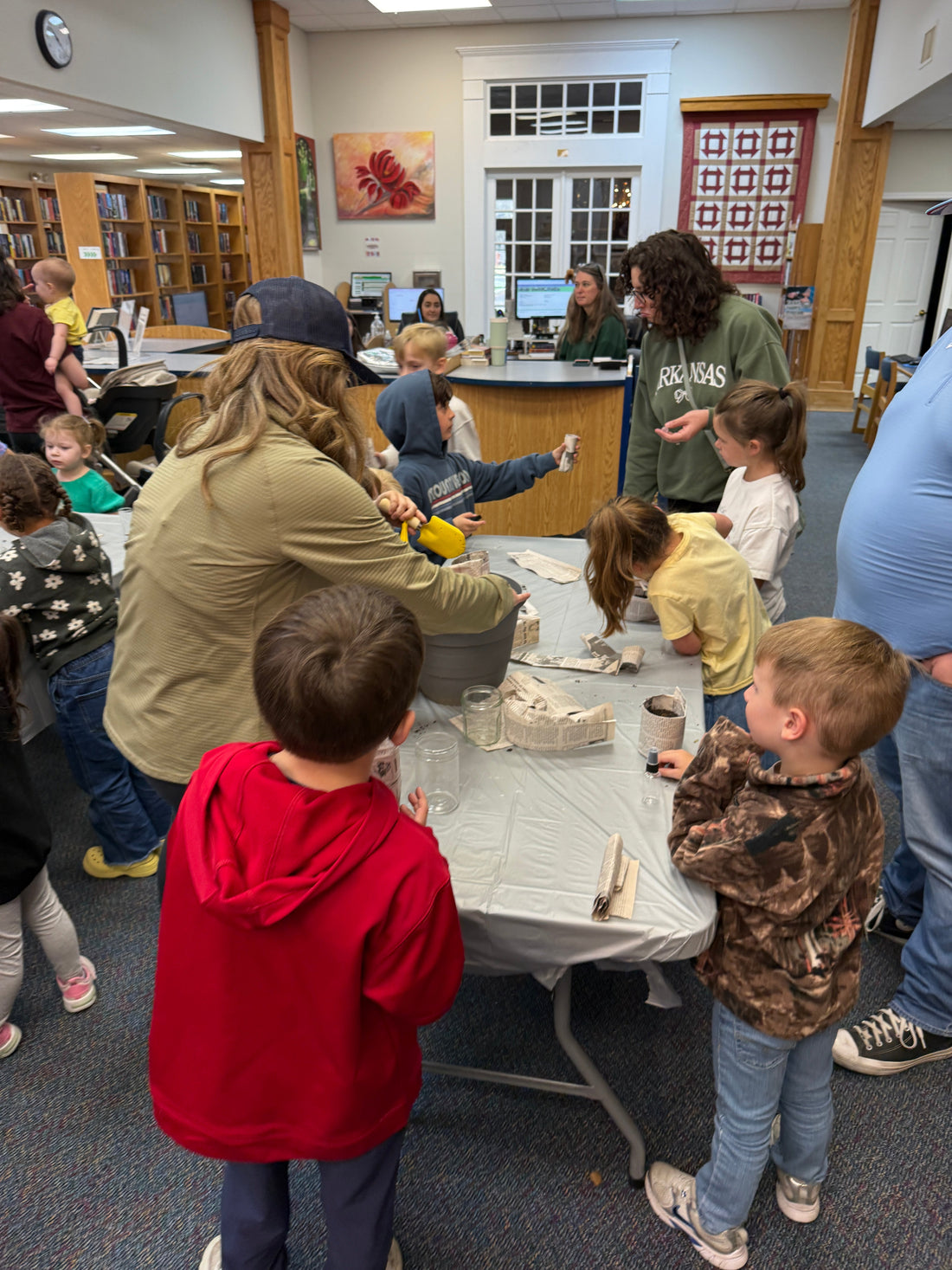 🌿 From Sunflowers to Monarchs: A Day of Native Plant Exploration at the Library