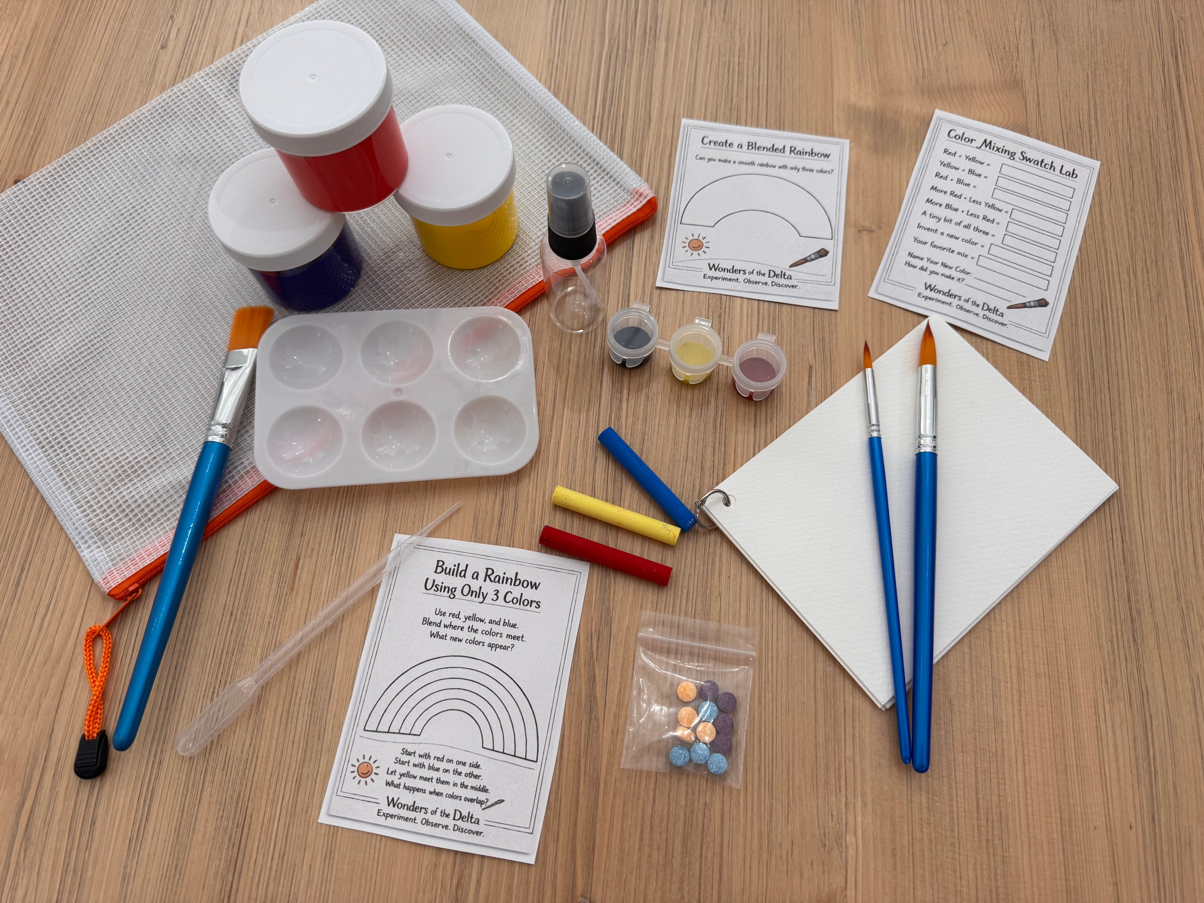 Primary Color Exploration Camp in a Box